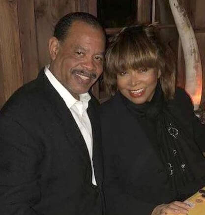 Raymond Craig Turner with his mother Tina Turner.